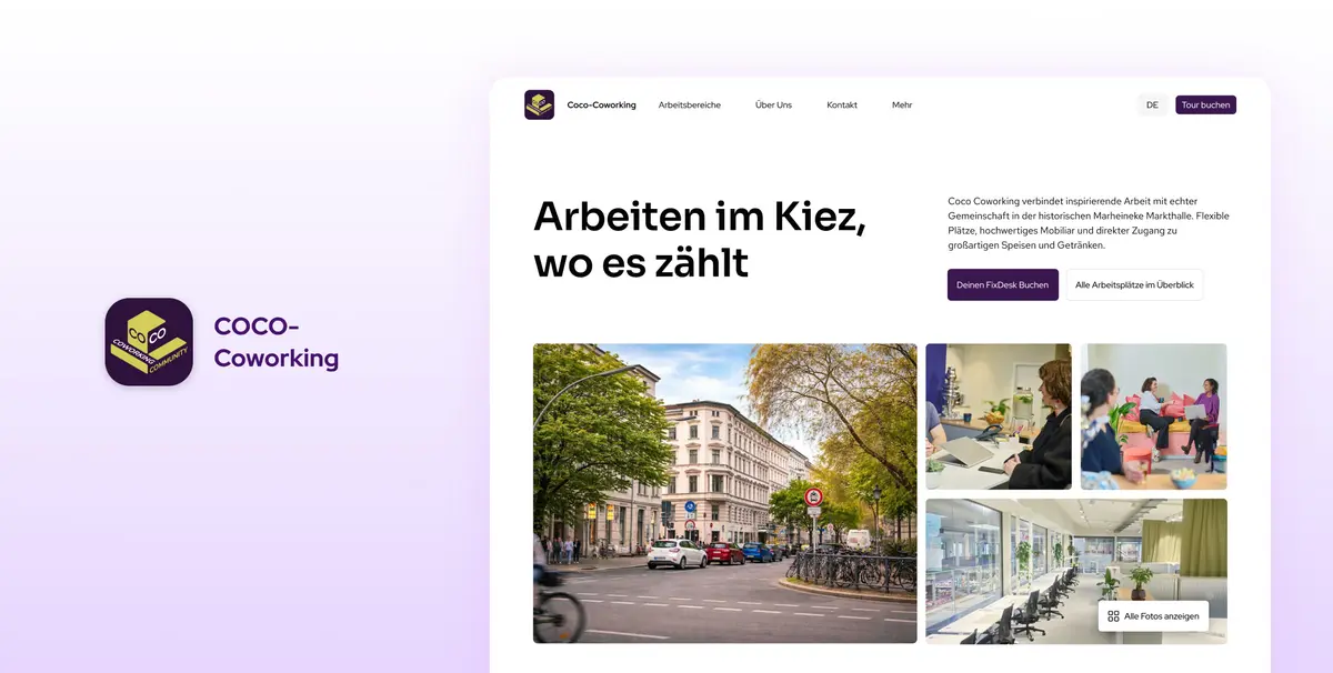 Projektvorschau von Coco Coworking